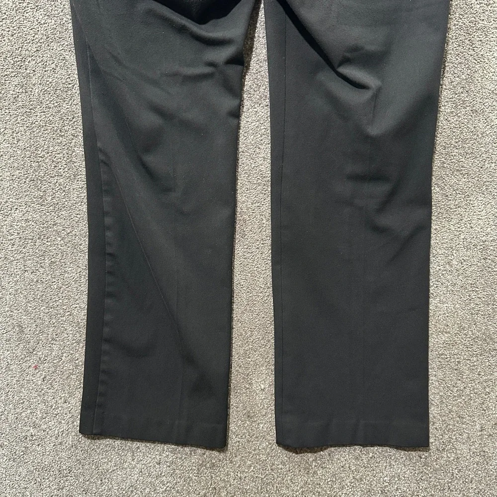 Talbots Barely Boot Black Dress Pants Womens 12 Professional Office Trousers